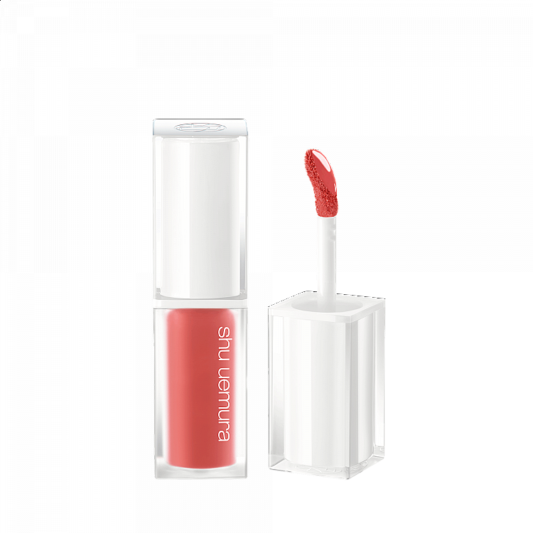 植村秀 無色限水光嫩唇露 #KG PK343 ROCK能量橘粉，NTD1,350