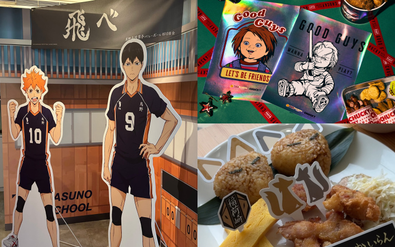話題聯名！《排球少年!!》主題咖啡廳開張、頂呱呱X鬼娃恰吉第二波聯名登場