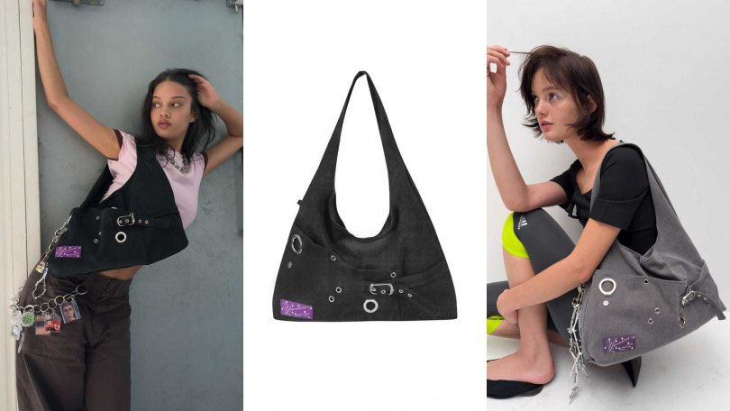 YEOMIM_layout bag_charcoal／2,380元（圖／mini matters）