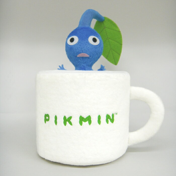 【AS電玩】三英貿易 皮克敏 Pikmin PKZ02 藍色皮克敏 收納盒 (馬克杯款)