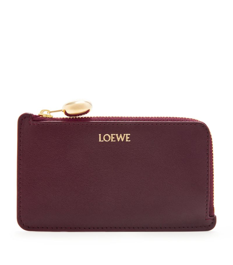 Loewe Leather Pebble Card Holder