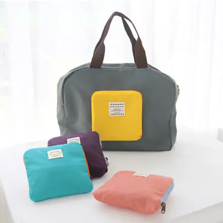 【OUTBOUND】韓系-便利環保可摺疊購物袋/媽媽包/旅行收納袋/行李袋(共4色)