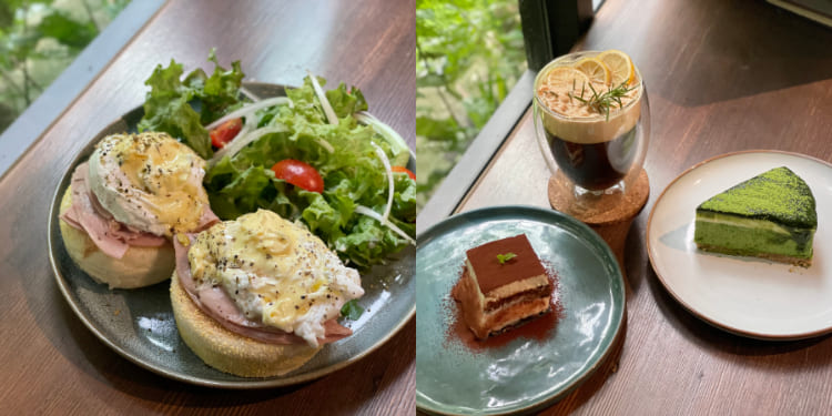 「Jo's Corner Café」除了販售各式麵包外，以提供各式咖啡、蛋糕、Pizza 等鹹甜食。