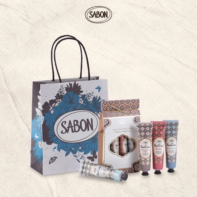 【SABON】經典暢銷護手霜禮盒(護手霜30ml x 4入)