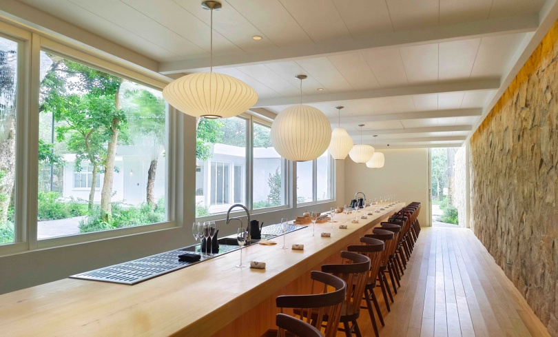 Lab 10以現代茶吧讓東方茗茶跳脫框架。（圖／魏妤靜攝）