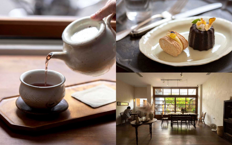 面對後院的座位區，大量的日光和綠意，讓人感覺輕鬆自在。（圖／品牌提供）