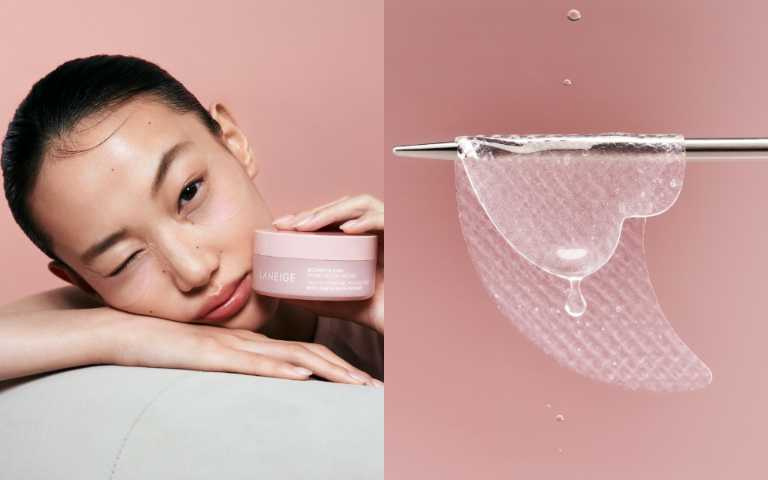 LANEIGE 粉澎潤膠原緊緻眼膜貼 30對｜60片／700元（圖／品牌提供）