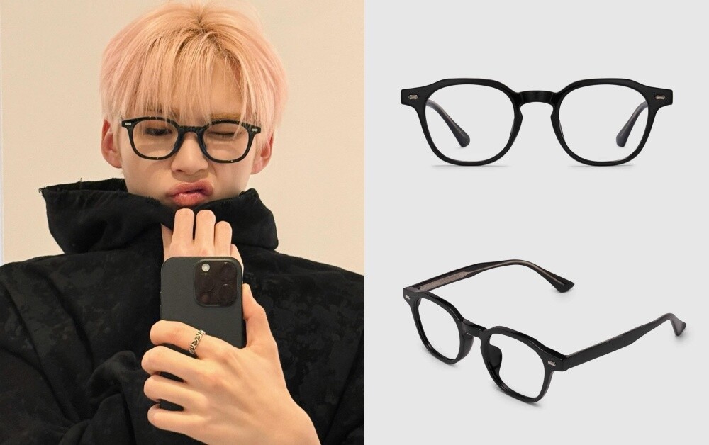 韓星同款眼鏡推薦9：ZEROBASEONE成韓彬 - BLUE ELEPHANT DILLAC 