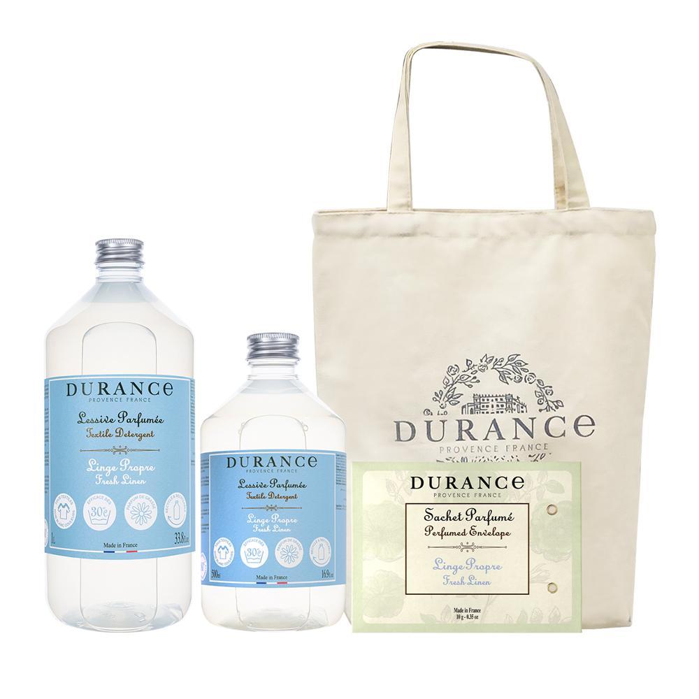 DURANCE 朵昂思 清新亞麻香氛洗衣精組