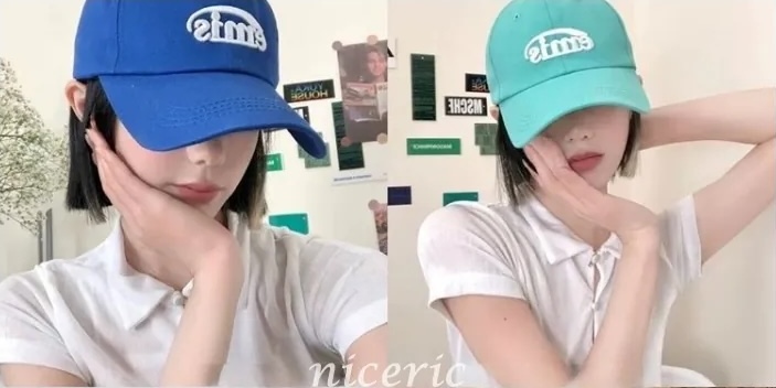 【NICE歐美日韓代購】韓國🇰🇷EMIS 明星御用 刺繡字母 多色 可調節 老帽