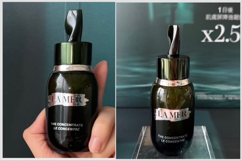 LA MER濃萃肌能修復精華將於9月1日全新升級上市。LA MER海洋拉娜濃萃肌能修復精華50ml／21,500元、30ml／15,500元。（圖／tingting攝）