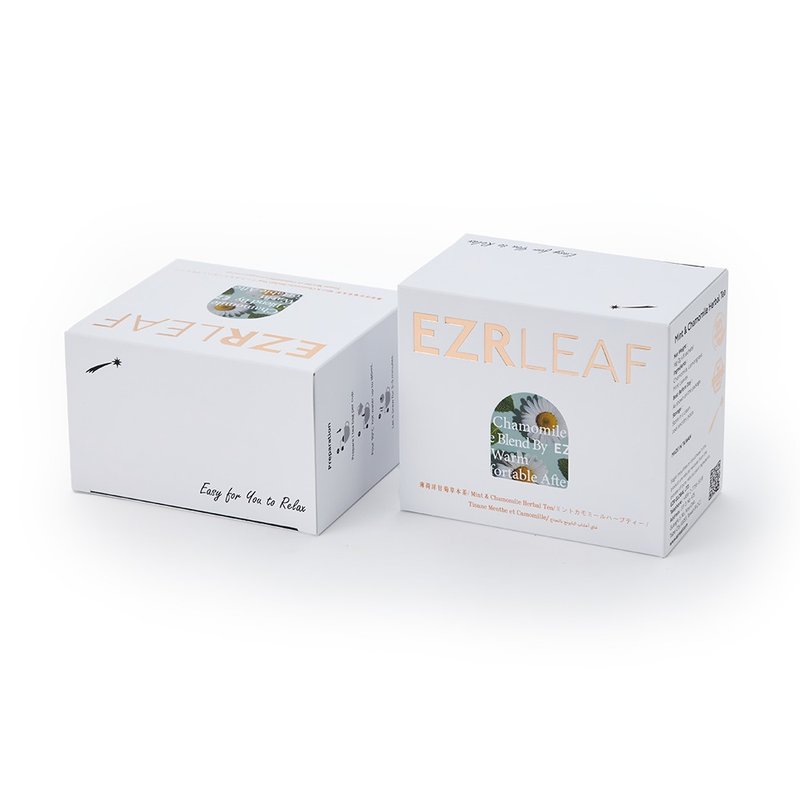 一澤茶【EZR Leaf】無咖啡因/薄荷洋甘菊草本茶/盒裝/袋裝/散茶