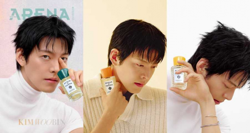 金宇彬私下也超愛用Acqua di Parma香氛。（圖／取自 arenakorea IG）