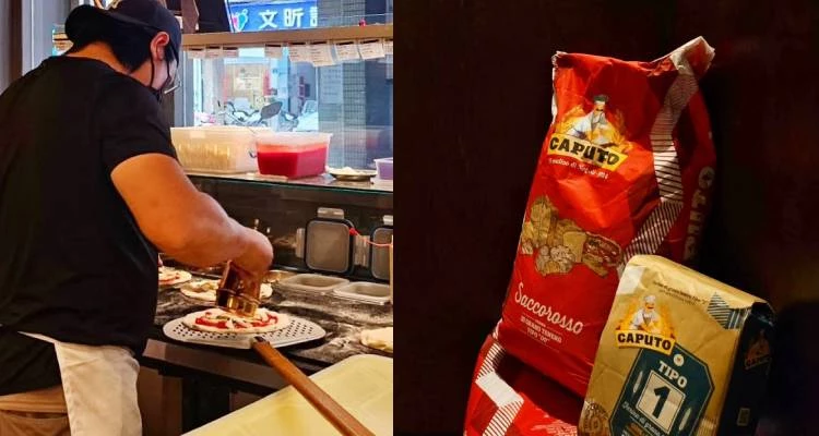 然而，要考驗一家手工義式披薩厲不厲害，很多人都說：「點一份瑪格麗特披薩就知道了。」沒有過多的配料掩飾，最能吃出一間披薩店的真功夫。「Vita Pizza」的餅皮，確實讓我極為驚艷。Tira分享，他們特別選用進口小麥粉，並在製作過程中，陸續添加西西里海鹽、過濾水及少量酵母...等繁複步驟，透過精準的溫度控制與長時間發酵，盡可能降低吃完麵食後，容易產生的脹氣不適。