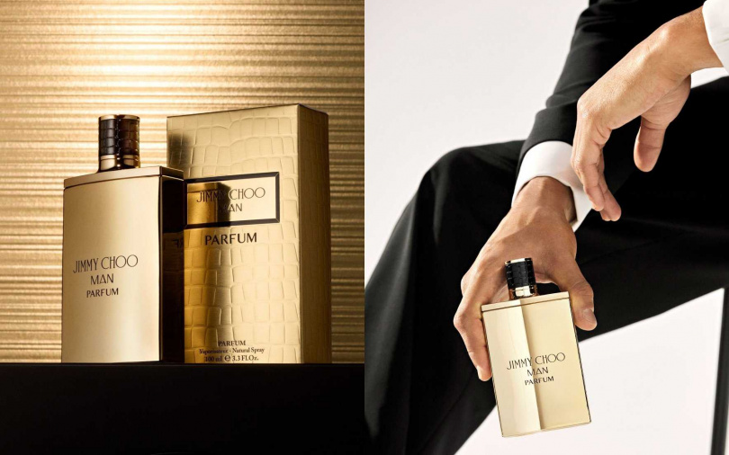 JIMMY CHOO曜金男性香精30ml／2,400元、50ml／3,000元、100ml／4,200元（圖／品牌提供）