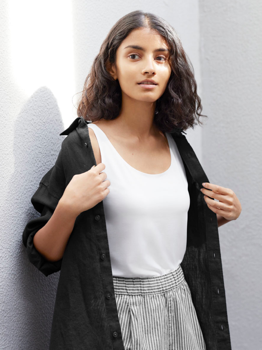 uniqlo 女裝 棉質輕便短褲