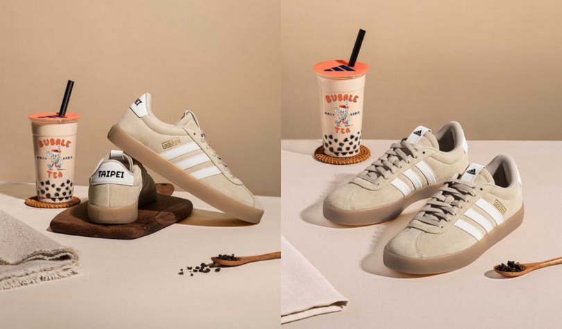 adidas TAIPEI BUBBLE TEA運動休閒鞋／2,890元（圖／品牌提供）