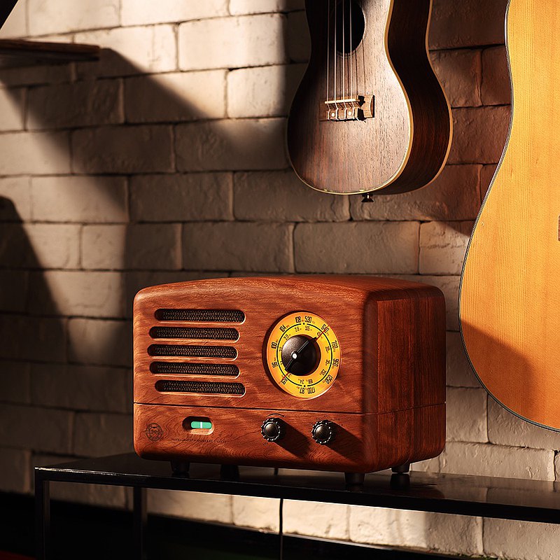 MUZEN Original II 經典復刻藍牙收音機音響-胡桃木