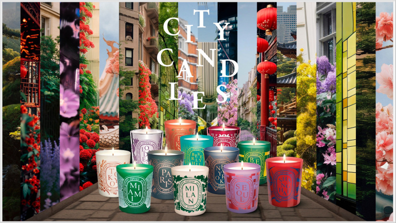 目前Diptyque 限量城市香氛蠟燭已經推出了12個城市香氣。（圖/品牌提供）