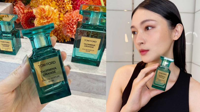 TOM FORD私人調香系列橙光陶爾米納10ml／3,350元、30ml／6,600元、50ml／10,150元、100ml／13,800元。（圖／tinfgting攝）