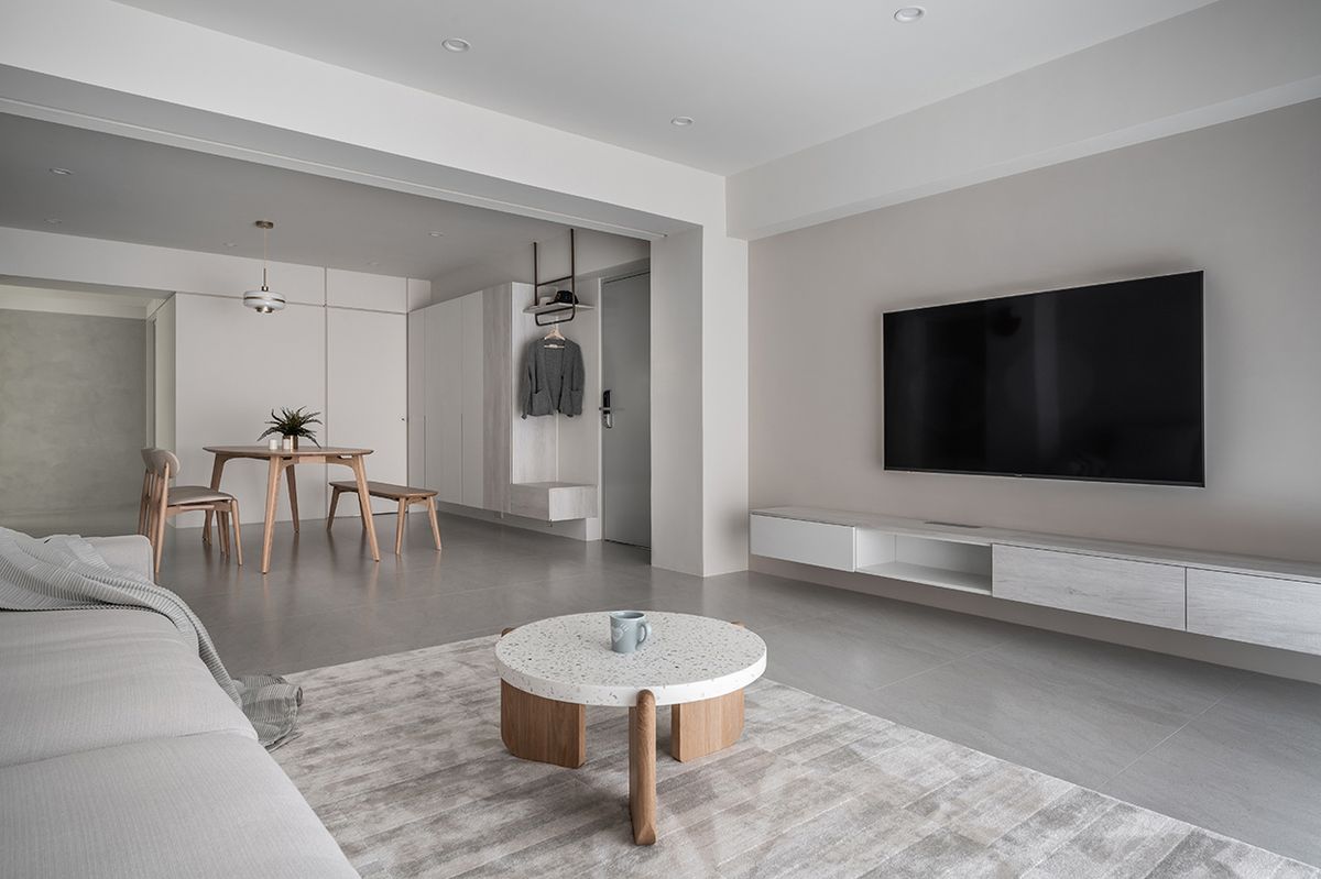 極簡風設計；住宅；室內設計