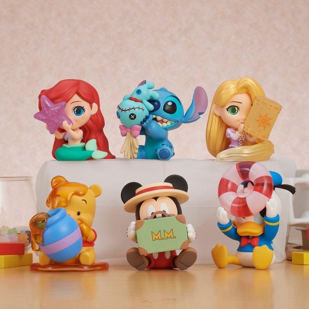 【Takara Tomy】 迪士尼Disney 躲貓貓公仔盲盒(隨機出貨)(拆封不退)【墊腳石】
