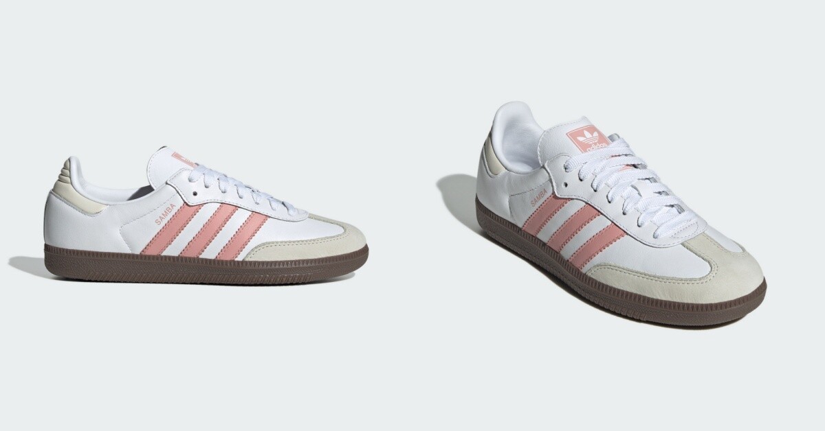 1. adidas Originals SAMBA OG 運動休閒鞋：經典百搭！（NT$3,490)