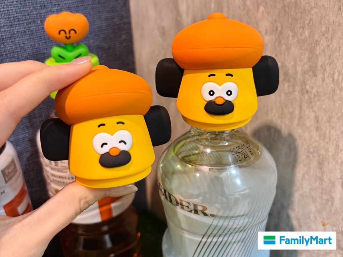 胡子碰碰在全家！全家「胡子碰碰」加價購：聯名瓶蓋5款、抱枕毯必收還有咖啡買一送一