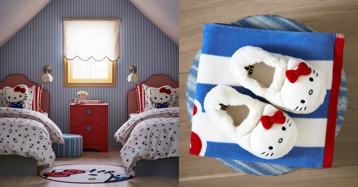 H&M聯名Hello Kitty可愛登場！限量睡衣、托特包必收，上市時間一次看