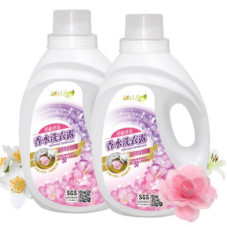 JoyLife 動感英倫香氛微膠囊多層次迷香洗衣精2000ml(2入)