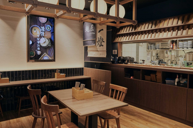 麵屋一燈看準交通與人潮匯聚的優勢，進駐台北統一時代百貨 B2美食街。（圖／麵屋一燈提供）