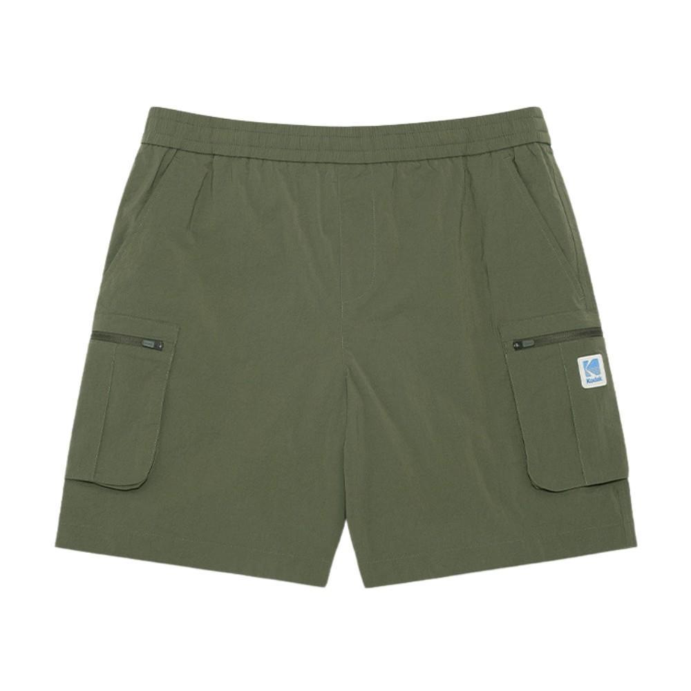 韓國 KODAK 涼感快乾短褲 卡其色KHAKI