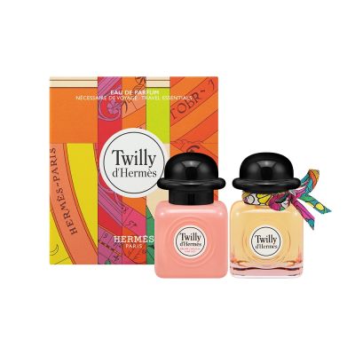 HERMES愛馬仕 TWILLY香氛禮盒(淡香精50ml+髮香噴霧50ml)_國際航空版