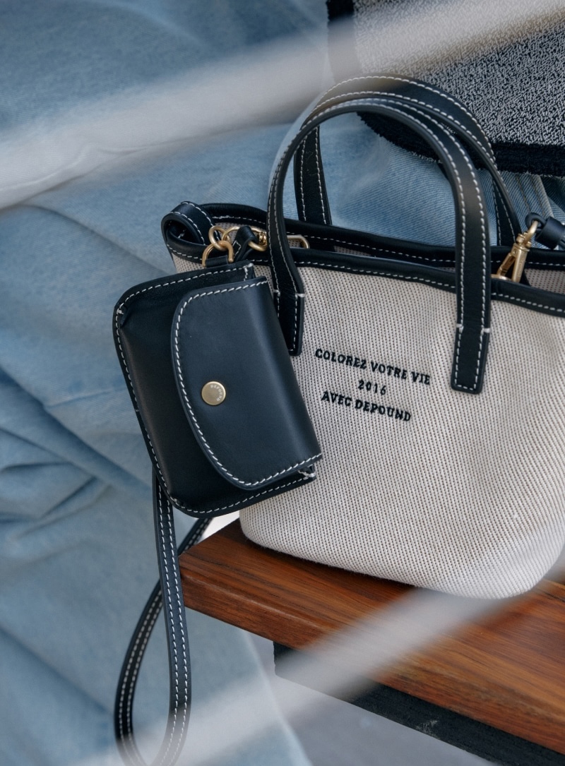 DEPOUND Leather Multi Case Bag Charm