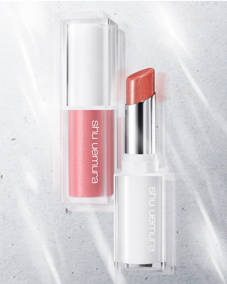 Shu Uemura 無色限透光潤唇膏 #KN OR574 幻光奶橘，NTD1,280
