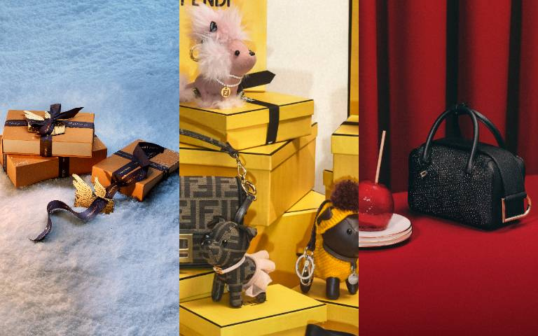 聖誕節送禮不踩雷！夢幻精品禮物推薦：LV、Dolce&Gabbana、Delvaux…FENDI愛犬吊飾太犯規