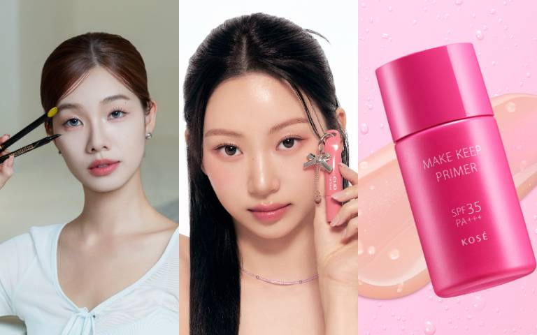 5 分鐘完妝！媚比琳神角度眼線液超穩不手抖、高絲飾底乳平滑毛孔、CLIO嘟嘟唇蜜打造原生感水光唇