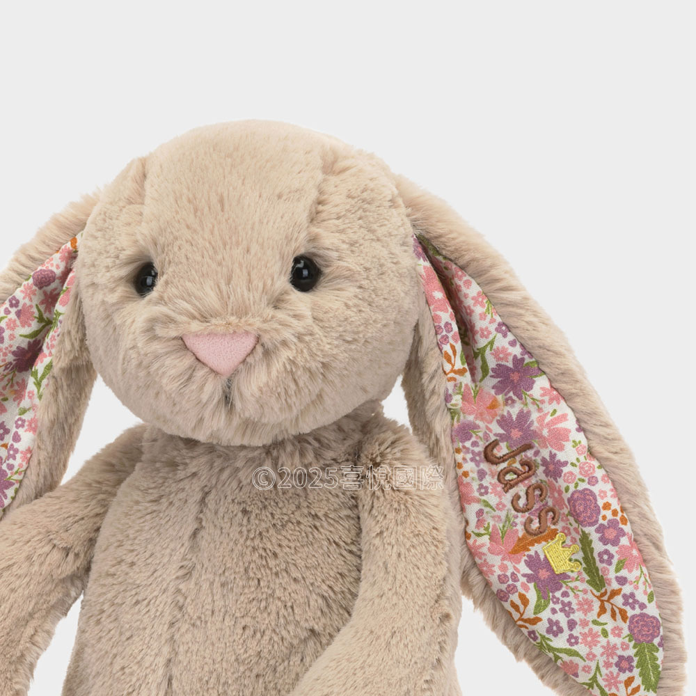 碎花兔兔刺繡 - 多色可選 𝓝𝓔𝓦