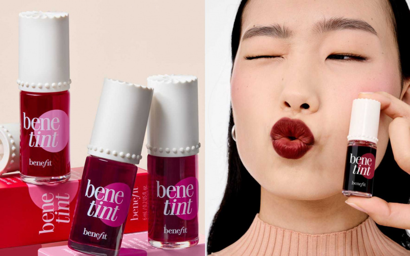 benefit紅粉菲菲染唇液6ml／960元（圖／品牌提供）