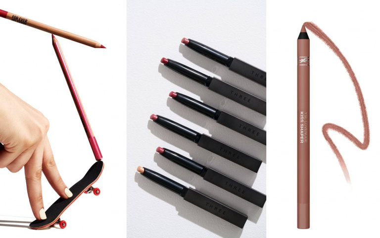 唇膏怎麼擦都不對？其實差在「唇線筆」！YSL、THREE、MAKE UP FOR EVER這3支讓薄唇也能畫出天生立體感