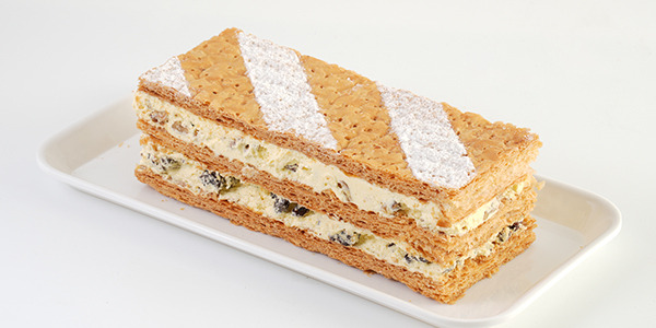 拿破崙派，經典的法式甜點，是許多高級甜點店與咖啡廳的必備品項