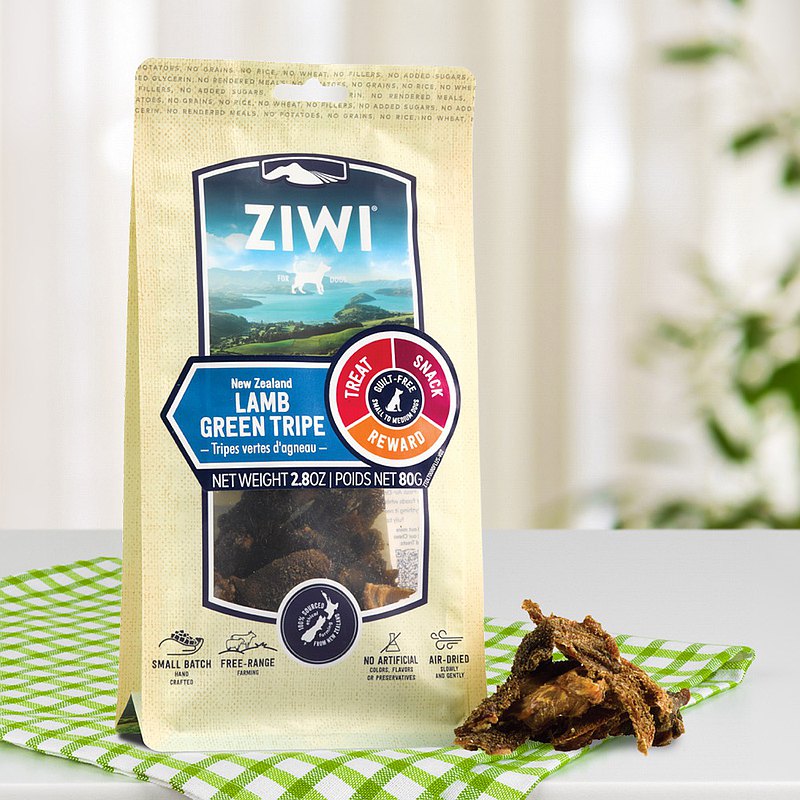 【狗零食】ZIWI巔峰 鮮草羊肚 天然風乾零食 腸胃保健