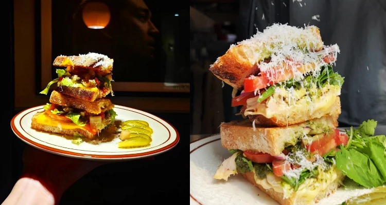 由於看「Eastern」社群所Po的食物照，份量頗大，加上我們都才剛吃完午餐，於是就和友人合點了一份「特製剝皮辣椒鳳梨莎莎—經典起司」口味的三明治來嚐鮮。特別喜歡店家選用的酸種麵包，烤過後的外層微酥、本體柔軟，恰到好處地包裹著層層堆疊的餡料；隨著微辣、帶甜的莎莎醬，與融化後濃稠的起司彼此交織，入口後的風味，也逐漸滲入麵包之中，形成一種難以言喻的濕潤及香氣，一口接一口，好不滿足。