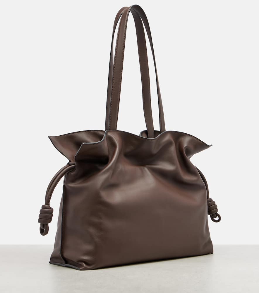 Loewe Flamenco Large leather tote bag