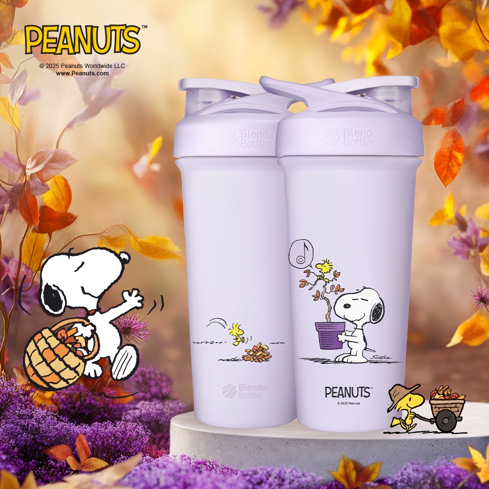 快速出貨🎁【BlenderBottle】Strada Sleek系列 SNOOPY 史努比 花生漫畫 Peanuts 不鏽鋼保溫保冰杯25oz/740ml