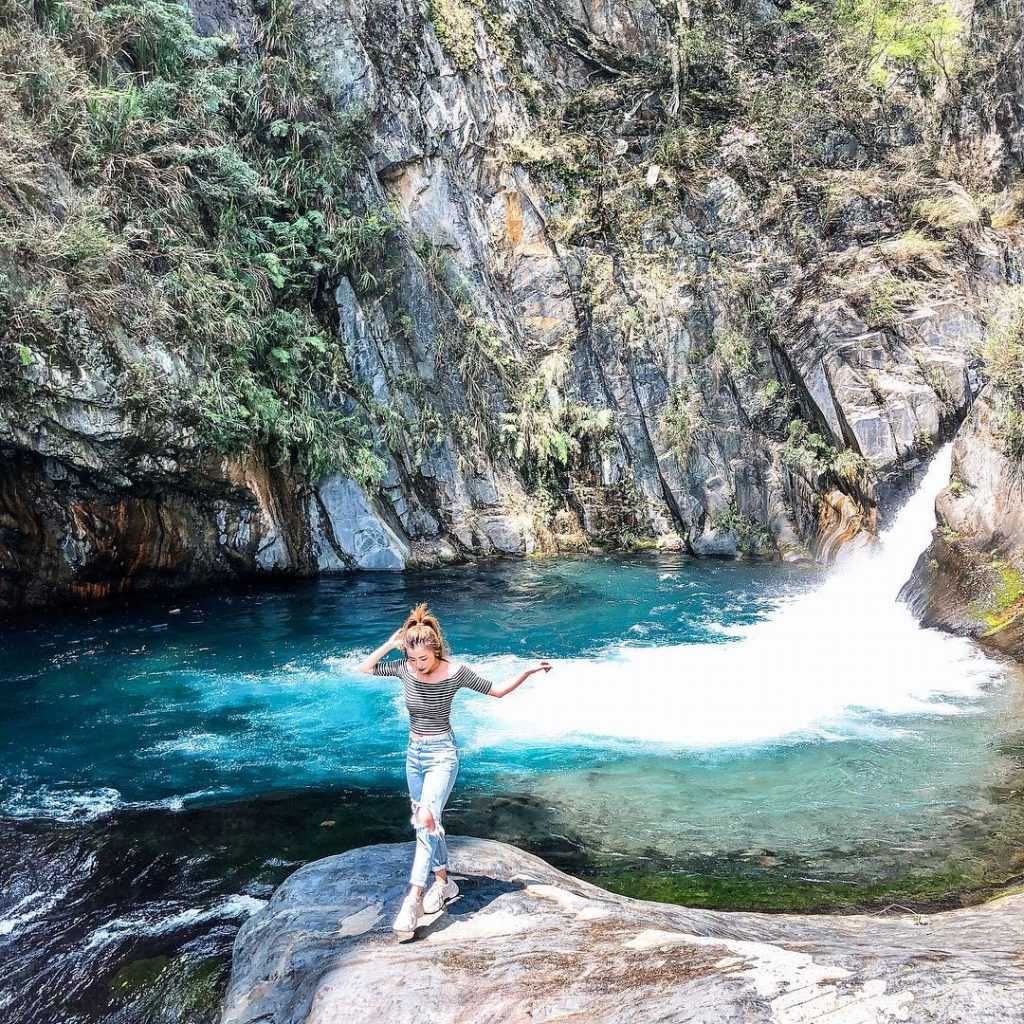 南投景點推薦 ：帖比倫峽谷瀑布 南投一日遊景點 南投秘境 南投新景點 南投行程