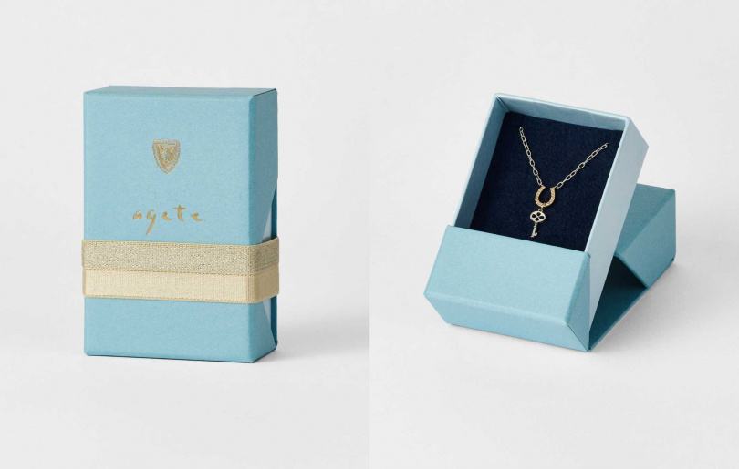 agete馬蹄鑰匙項鍊／10,800元（圖／品牌提供）