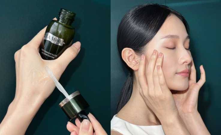 La Mer 濃萃肌能修復精華 30ml／15,500元、50ml／21,500元｜超濃萃特效修復精華 15ml／9,000元、50ml／22,800元（圖／廖怡婷 攝）