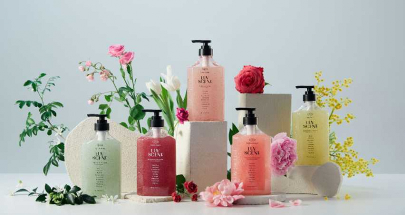 LUV SCENT 洛森朵 奢華SPA磨砂沐浴露 500ml／399元（圖／品牌提供）
