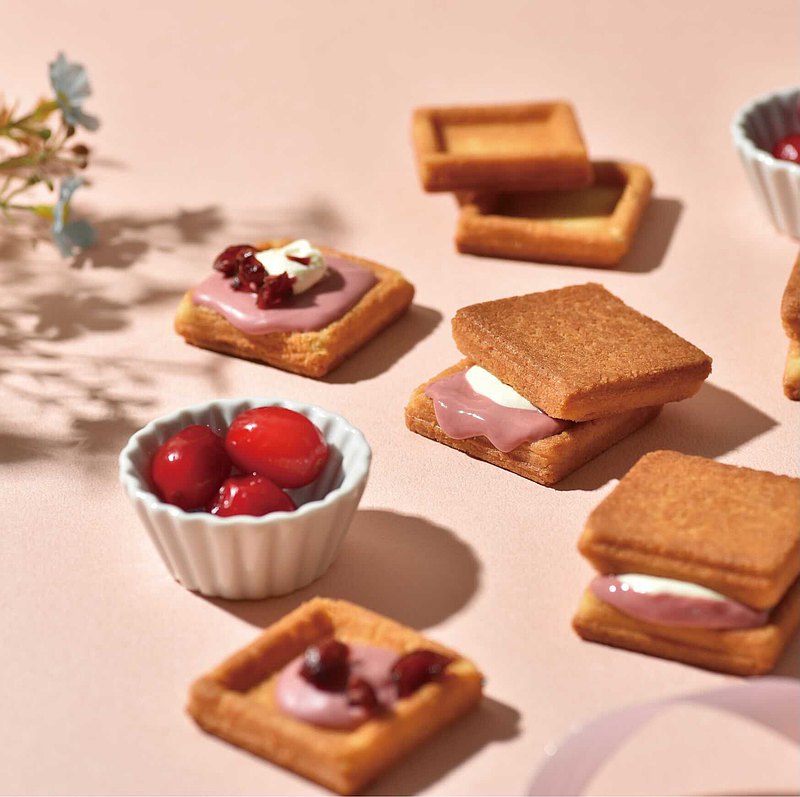 【預購 10/1 出貨】簡單李 非蔓不食 蔓越莓巧克力奶油夾心餅